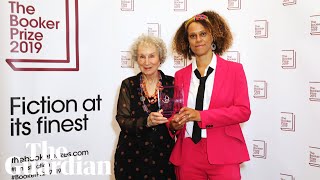 Margaret Atwood and Bernardine Evaristo jointly awarded Booker Prize [upl. by Eduino]