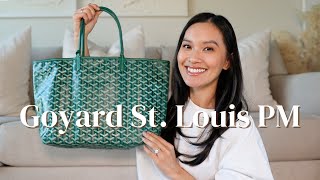 GOYARD ST LOUIS TOTE PM  unboxing first impressions mod shots distance sale experience [upl. by Jozef]