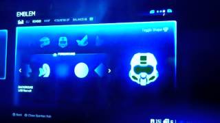 Halo 4 Armory  Visor Colors Stances and Emblems by Nak3d Eli  Pax 2012 [upl. by Htieh]