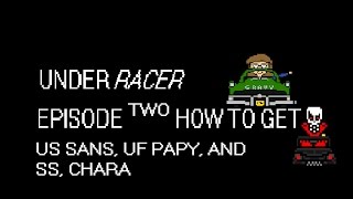 UNDERRACER CODES FOR ALL AU RACERS  A RUINED SHORT [upl. by Eronaele]