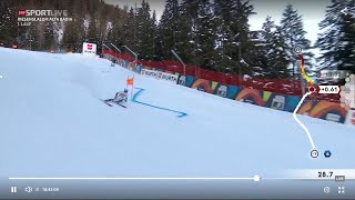 Alexander Steen Olsen Alta Badia 🇮🇹 GS 2023  1st Run [upl. by Licna]