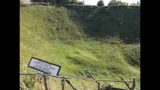 Trou de mine de La Boisselle Lochnagar Crater80 [upl. by Airalednac]