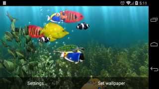 Aquarium Live Wallpaper [upl. by Madora93]