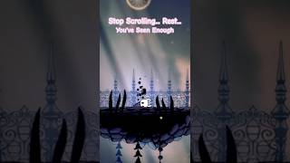 Stop Scrolling Just Rest hollowknight gaming [upl. by Lassiter]