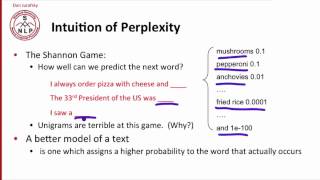 Nlp  23  Evaluation and Perplexity [upl. by Carmon818]