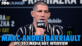 MarcAndre Barriault Wants to Find Out About Joe Pyfers Power in The Octagon  UFC 303 [upl. by Sheelagh]