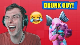 FOUND Funny Drunk Guy On Fortnite [upl. by Janaye809]