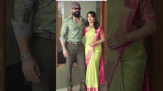 Rocking star yash and Radhika pandit ❤️❤️💘 [upl. by Doowrehs]