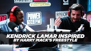 Kendrick Lamar Inspired By Harry Macks Freestyle [upl. by Letnohc]