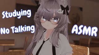 ASMR Roleplay  Cat Girl invites you to come study with her  VRChat ASMR [upl. by Jessalyn530]