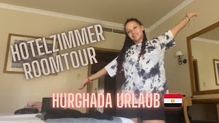 Urlaub in Ägypten 🇪🇬  Mein Hotelzimmer Roomtour [upl. by Ahsienet]