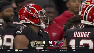 Bijan Robinson Highlights Vs Saints Week 12 2023 [upl. by Jotham]