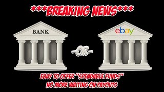 SPORTS CARDS NEWS UPDATE EBAY TO OFFER quotSPENDABLE FUNDSquot IMMEDIATE ACCESS TO FUNDS NO MORE PAYOUTS [upl. by Yruy330]