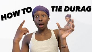 How To Tie A Durag  Best amp Quickest Way [upl. by Mckenna15]