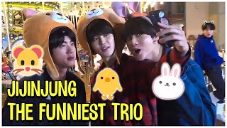 BTS JiJinJung Being The Funniest Trio [upl. by Meter]