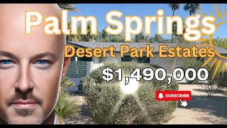 A Tour Of A Luxurious Home In Palm Springs Desert Park [upl. by Faber962]