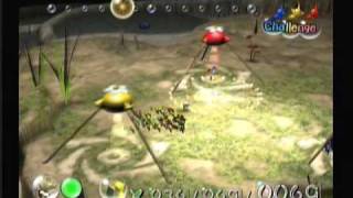 Lets Play Pikmin Challenge Mode  The Forest Navel 12 [upl. by Nowahs659]