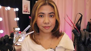 ASMR Salon Mahal Bintang 5 ✨ Gunting Rambut amp Eyelash Extensions  ASMR Indonesia [upl. by Haelhsa669]