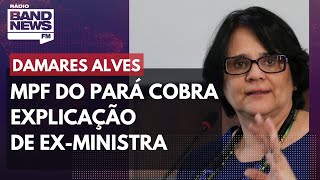 MPF do Pará cobra explicação de Damares Alves após falas sobre tráfico de crianças [upl. by Hnim532]