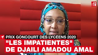 Djaïli Amadou Amal prix Goncourt des lycéens avec « Les Impatientes » Cameroun France [upl. by Adnahsat]