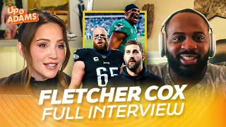 Fletcher Cox on Jason Kelces Pushups Lane Johnson HC Nick Sirianni Jalen Carters Impact amp More [upl. by Alrac363]