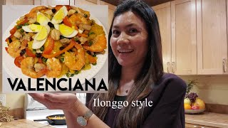 How To Cook Valenciana or Filipino Paella  Ilonggo Style  Roselyn Gabayeron [upl. by Verdha]