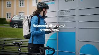 PostNord Paketbox – Returen 6s [upl. by Akvir]