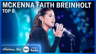 McKenna Faith Breinholt Sweetly Covers quotIrisquot by Goo Goo Dolls  American Idol 2024 [upl. by Orly317]