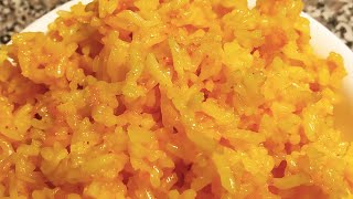 EASY SAFFRON FRIED RICE [upl. by Adlemi]