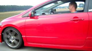 06 civic si vs rsx type S [upl. by Reggis]