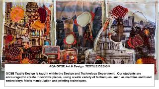 GCSE options Textiles 2024 [upl. by Euqirdor]