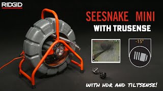 Ridgid SeeSnake Cameras with TruSense adds features of HDR and TiltSense  Ohio Power Tool [upl. by Ahsitruc]