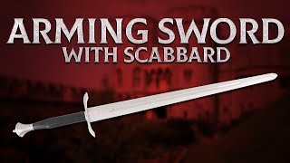 SG3523V Arming Sword with Scabbard from Medieval Collectibles [upl. by Tillie934]