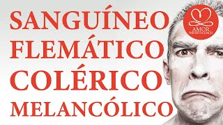 TEMPERAMENTOS ¿Eres flemático melancólico sanguíneo o colérico [upl. by Belac]