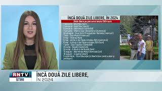 ÎNCĂ DOUĂ ZILE LIBERE ÎN 2024 [upl. by Rosita]