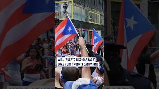 Will Puerto Rico garbage joke hurt Trumps campaign [upl. by Ahsertal]