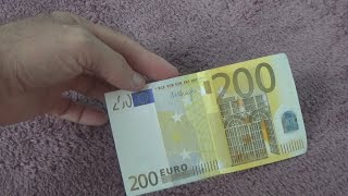 200 Euro Banknote in depth review [upl. by Tedder]