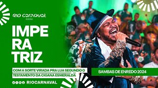 IMPERATRIZ Carnaval 2024  Sambas de Enredo  Clipe Oficial [upl. by Leroi571]