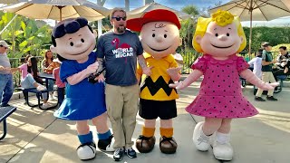 Opening Day of Knotts Peanuts Celebration 2019 Knotts Berry Farm  NEW Attractions  Shows amp Treats [upl. by Leigha]