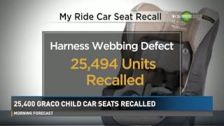 Graco Child Car Seat Recall [upl. by Emyle]