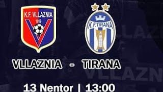 Tirana  Vllaznia Live Selman Stermasi [upl. by Etnuaed882]