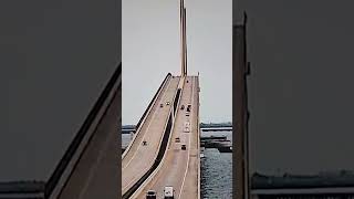 Skyway bridge TOMORROW HURRICANE MILTON will check him [upl. by Towrey]