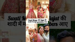 Swati Monga or Rajat ko mile mehnge tofe 😍😍😍 shorts viral trending wedding bride [upl. by Hyman]