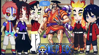 Upper Moons and Hashiras react to Tanjiro as Kozuki Oden From One Piece 12 Beginning to End [upl. by Cynde]