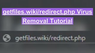 Remove getfileswikiredirectphp Virus  Solve getfileswikiredirect [upl. by Auqenes]