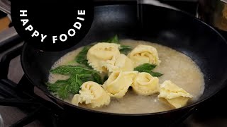 Mint and Butter Sauce for Filled Pasta  Gennaro Contaldo [upl. by Ajan]