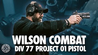 Range Time  Wilson Combat DIV 77 Project 01 Pistol [upl. by Barcellona]