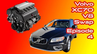 Volvo XC70 V8 Engine Swap Episode 4 [upl. by Yenhpad]