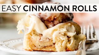 Easy Cinnamon Rolls From Scratch  Sallys Baking Recipes [upl. by Jacquetta]