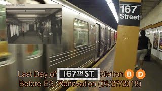 NYC Subway Tour of 167 Street Station Before Enhanced Station Initiative [upl. by Swec]